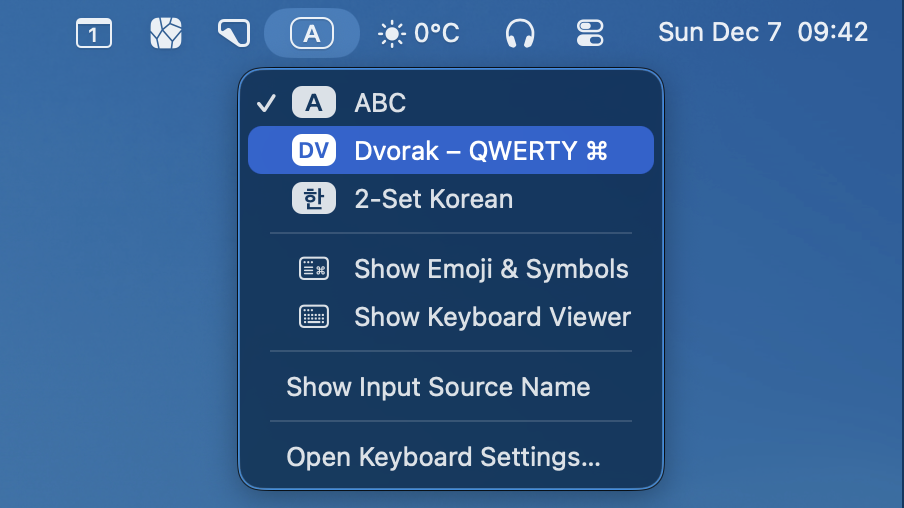 Switching back to Qwerty after 5 years of Dvorak