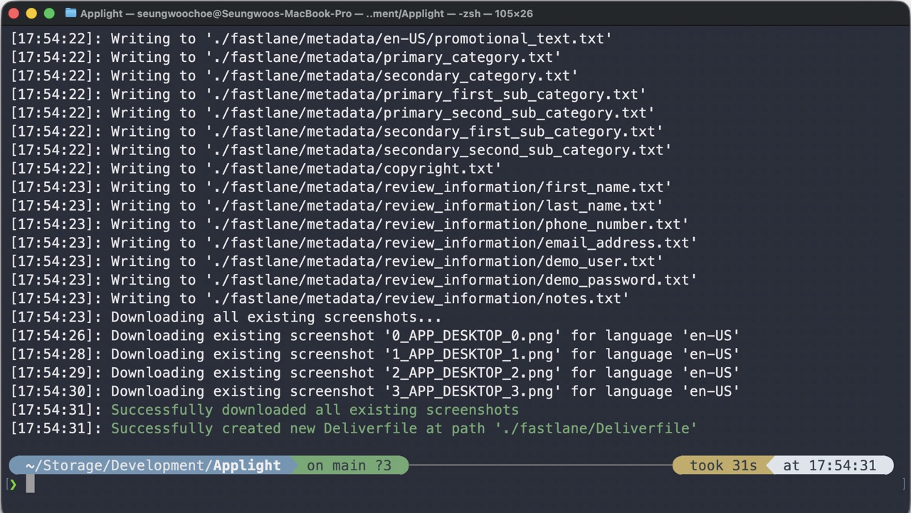 Fixing fastlane metadata download for macOS apps