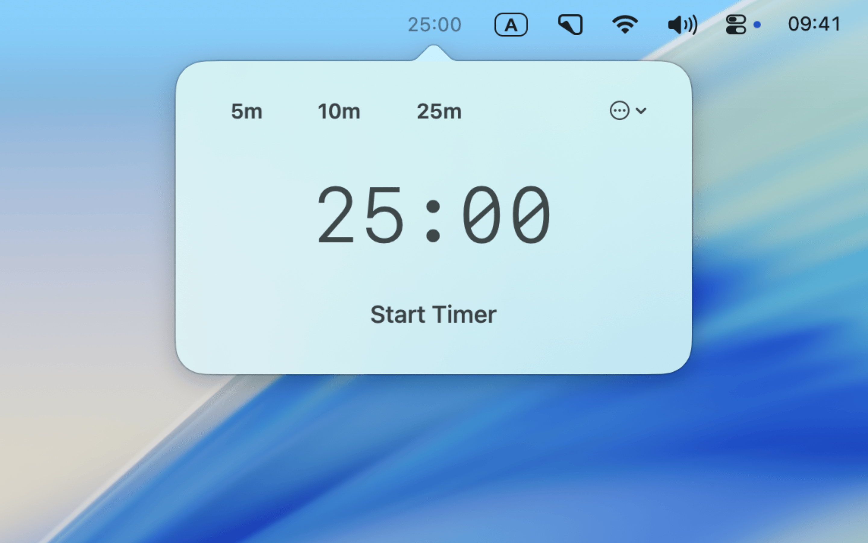 Pebble timer